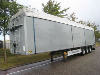  Kraker 92m3 10 mm boden schubboden - Closed box semi-trailer
