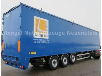  Legras 3-Achs Schubboden 93m³ Trennwand Lifta. - Closed box semi-trailer