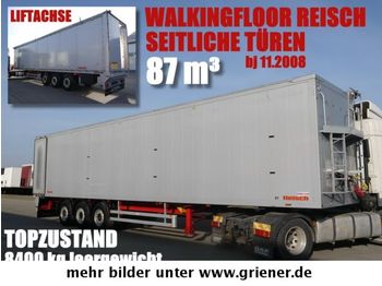 RBSB 35/24 PV / SEITLICHE TÜREN / REISCH 8400 kg  - Closed box semi-trailer