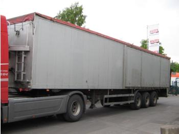  Reisch 3-Achs-Schubbodenauflieger 76 m³ - Closed box semi-trailer