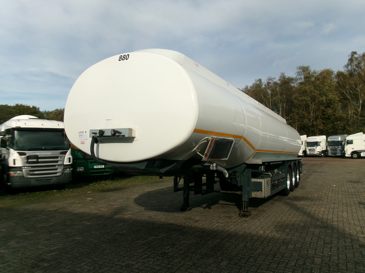 Cobo Fuel tank alu 44.7 m3 / 6 comp - Tank semi-trailer: picture 1