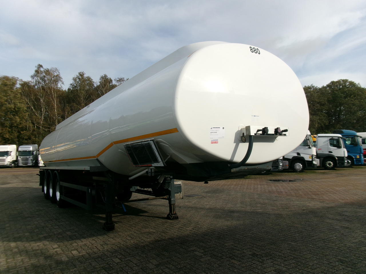 Cobo Fuel tank alu 44.7 m3 / 6 comp - Tank semi-trailer: picture 2