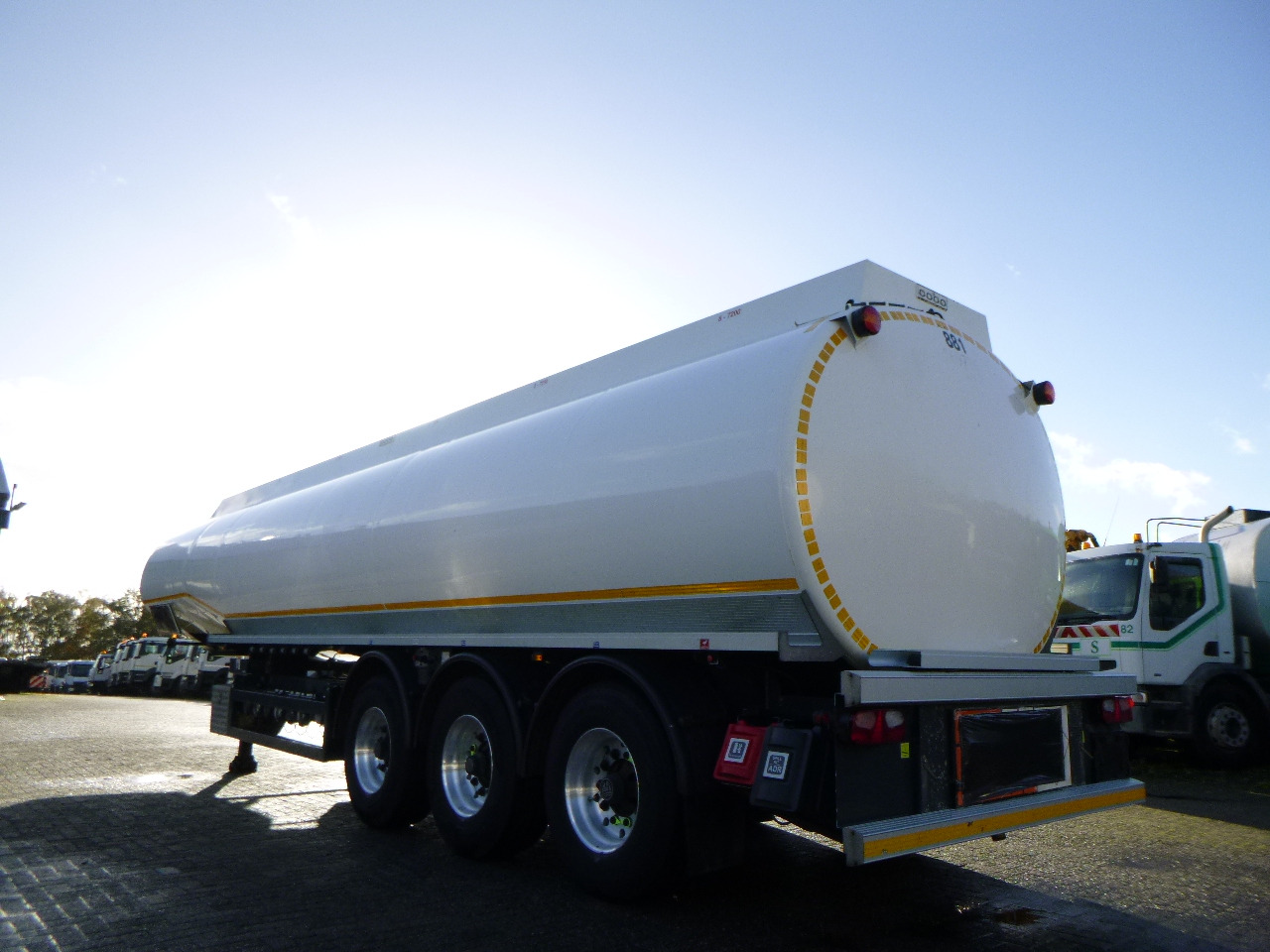 Cobo Fuel tank alu 44.7 m3 / 6 comp - Tank semi-trailer: picture 3