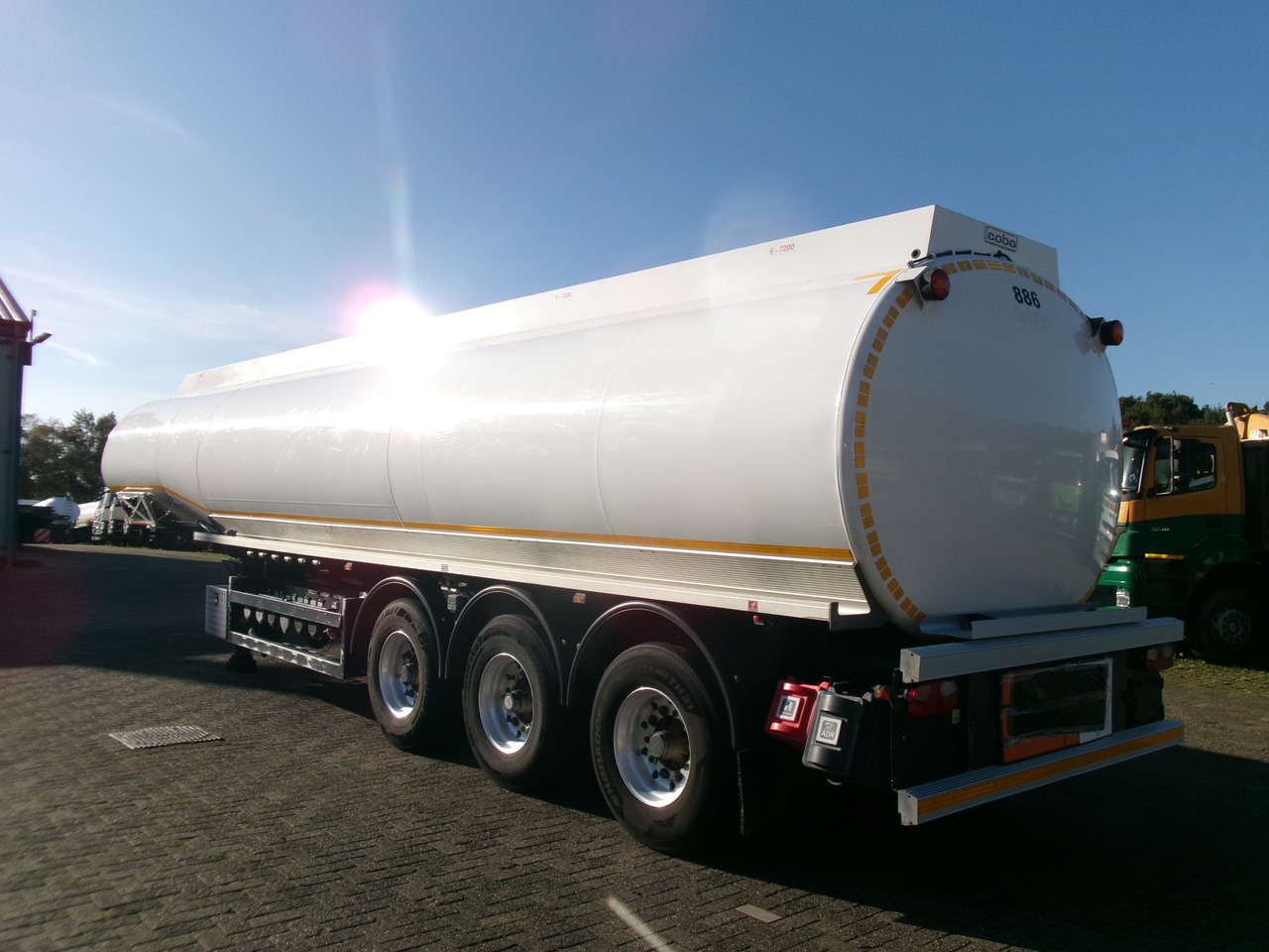 Cobo Fuel tank alu 44.7 m3 / 6 comp + pump - Tank semi-trailer: picture 3