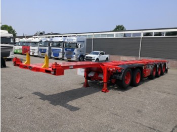 vonnis verhaal Fluisteren Container transporter/ swap body semi-trailer Nooteboom CT-60-05D 5-asser  ROR 4x Lift-assen Refurbished 80% banden 01/2019 APK from Netherlands,  16950 EUR for sale - ID: 3038573