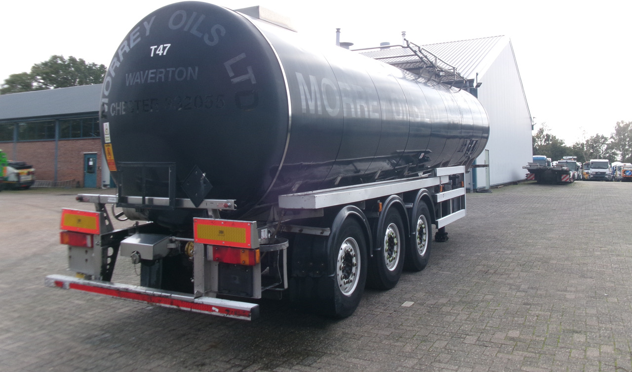 Crossland Bitumen tank inox 33 m3 / 1 comp + compressor + ADR L4BN - Tank semi-trailer: picture 4