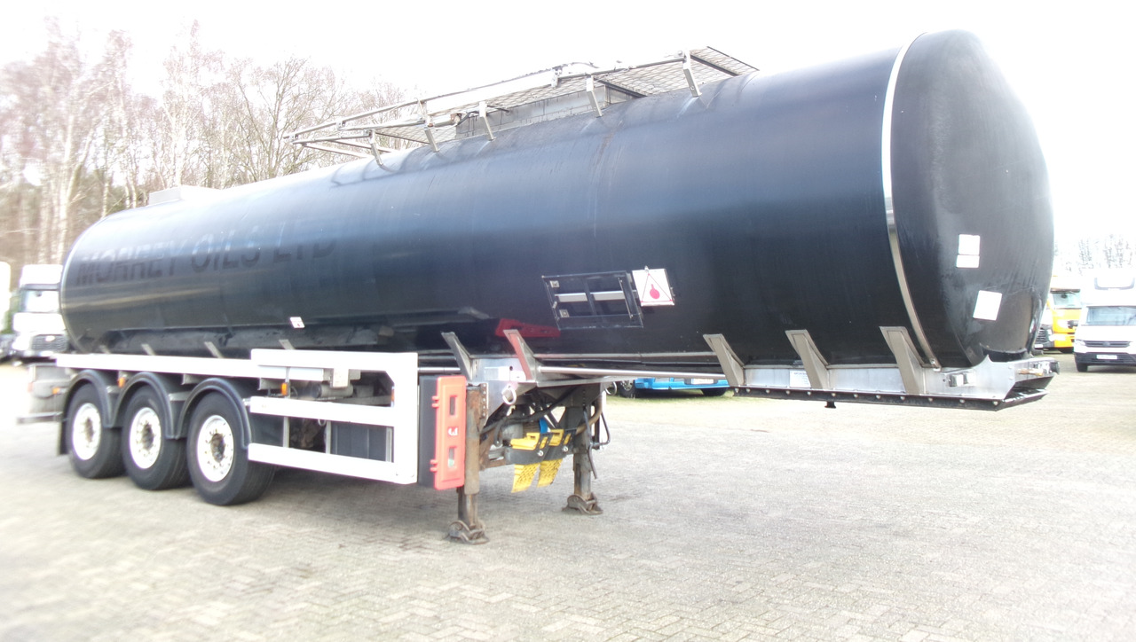 Crossland Bitumen tank inox 33 m3 / 1 comp + compressor + steam heating - Tank semi-trailer: picture 2