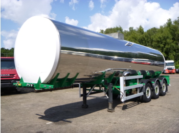 Tank semi-trailer for transportation of food Crossland Food tank inox 30 m3 / 1 comp: picture 1