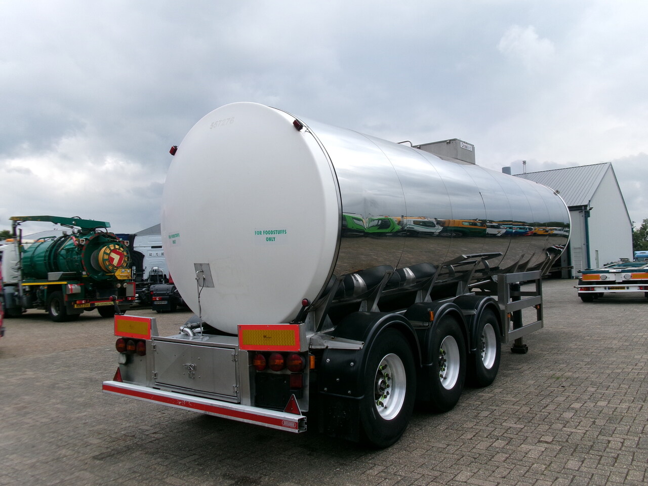 Crossland Food tank inox 30 m3 / 1 comp - Tank semi-trailer: picture 4