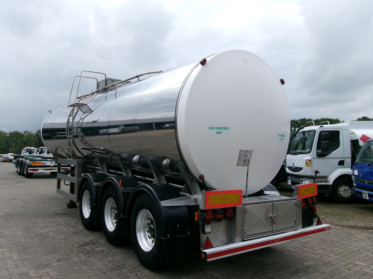 Crossland Food tank inox 30 m3 / 1 comp - Tank semi-trailer: picture 3