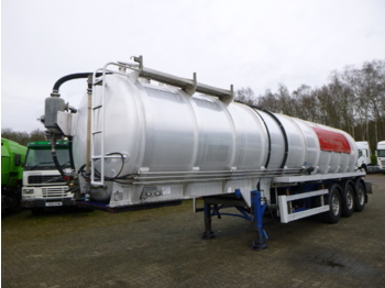 Crossland Vacuum tank alu 33 m3 / 1 comp + pump - Tank semi-trailer: picture 1