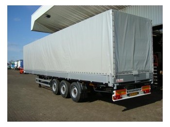 Kässbohrer HUIF EDSCHA 3-AS - Curtainsider semi-trailer