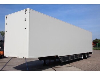 Closed box semi-trailer DRACO 2 assige  STUUR-AS   LIFT-AS BLOEMEN / PLANTEN VERKOOP TRAILER: picture 1