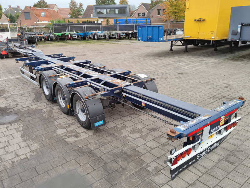 D-Tec PORTMASTER VCC-01 3-Axles BPW - Drumbrakes - Lift-Axle - All Containers - 07/2024APK (O1631) - Container transporter/ Swap body semi-trailer: picture 5