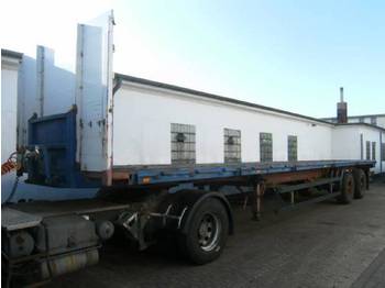 Blumhardt SAL 34.125  - Dropside/ Flatbed semi-trailer