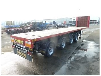 DOLL P4 HT 28 MTR - Dropside/ Flatbed semi-trailer