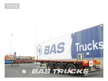 EKW 1540cm-Ausziehbar 55.000kg-GVW 3-Lenkachsen RO-5 - Dropside/ Flatbed semi-trailer