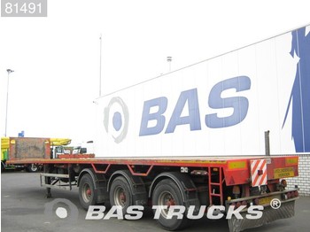 EKW 1540cm-Ausziehbar GVW-55.000kg 3-Lenkachsen RO-5 - Dropside/ Flatbed semi-trailer