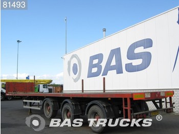 EKW Hardholz-Boden Liftachse 2-Lenkachsen RO-44T3AHG - Dropside/ Flatbed semi-trailer