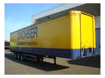 Kromhout OPEN 3-AS - Dropside/ Flatbed semi-trailer