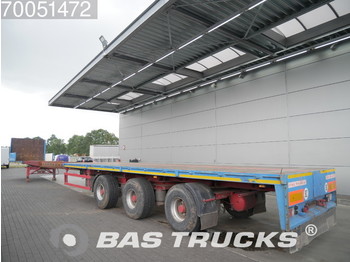 Schmidt-Hagen Ausziebar Bis: 20m28 Tüv Gepflegt! Liftachse 2x Lenkachse SP/45/E/13,5-21 - Dropside/ Flatbed semi-trailer