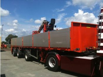 Semi-trailer EKW 3ass stenentrailer met HIAB 130 F2: picture 1