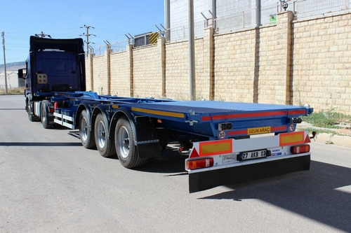 EMIRSAN 20/40/45 FT SAF AXLE SKELETAL - Container transporter/ Swap body semi-trailer: picture 2