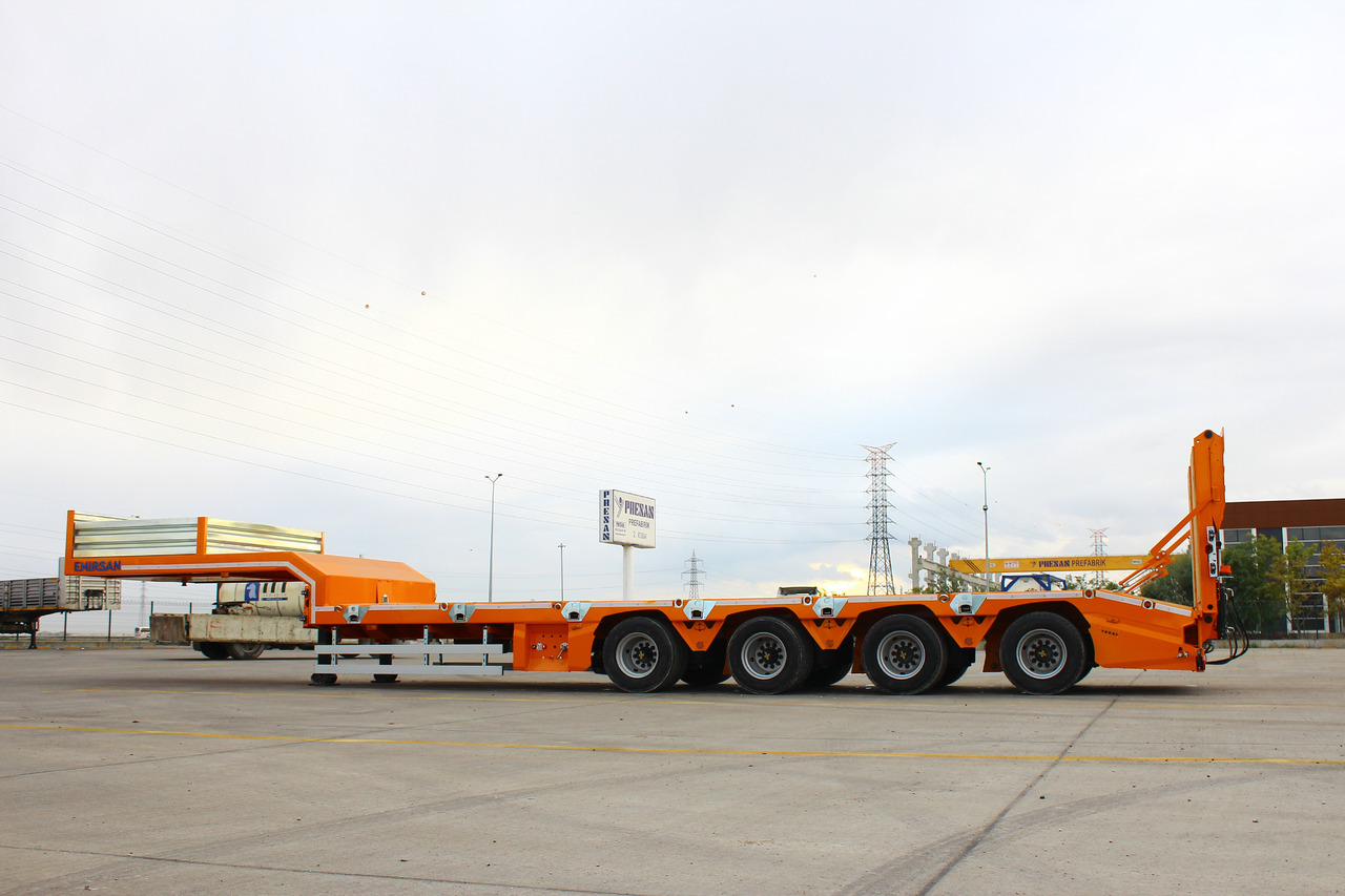 New Low loader semi-trailer EMIRSAN 4 AXLE LOWBED SEMI TRAILER: picture 11
