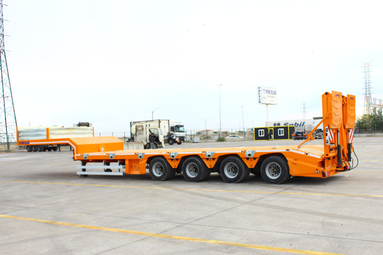 New Low loader semi-trailer EMIRSAN 4 AXLE LOWBED SEMI TRAILER: picture 9