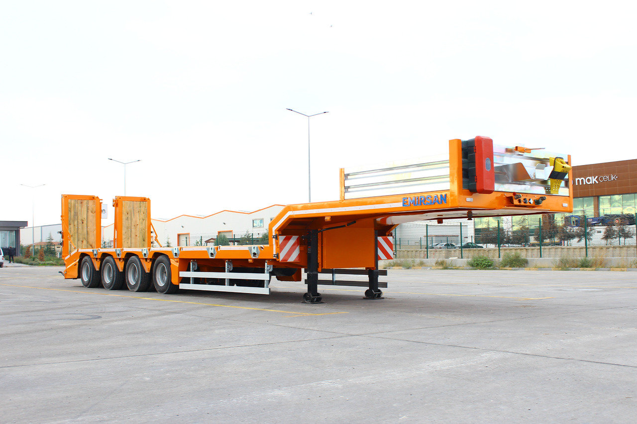 New Low loader semi-trailer EMIRSAN 4 AXLE LOWBED SEMI TRAILER: picture 5