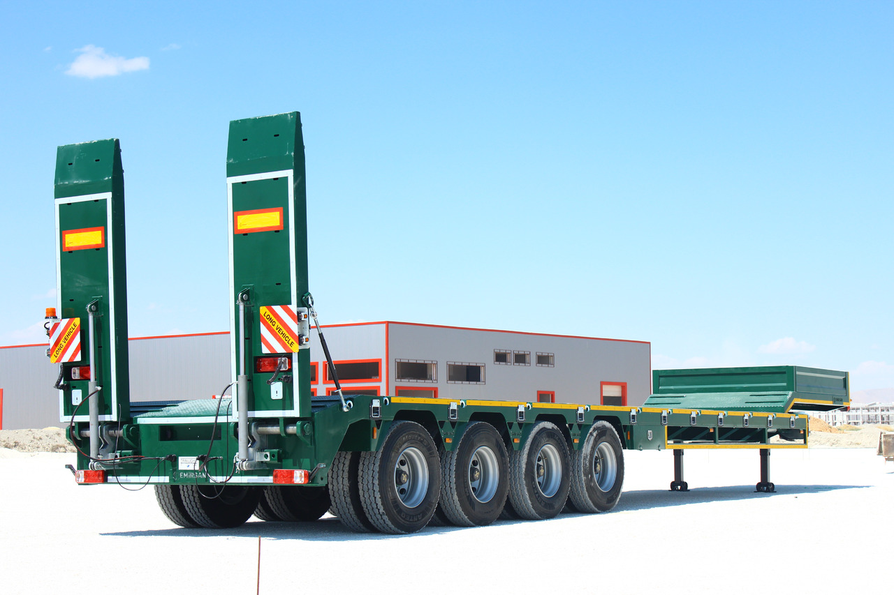 EMIRSAN 72 TONS CAPACITY 4 AXLE LOWBED - Low loader semi-trailer: picture 5