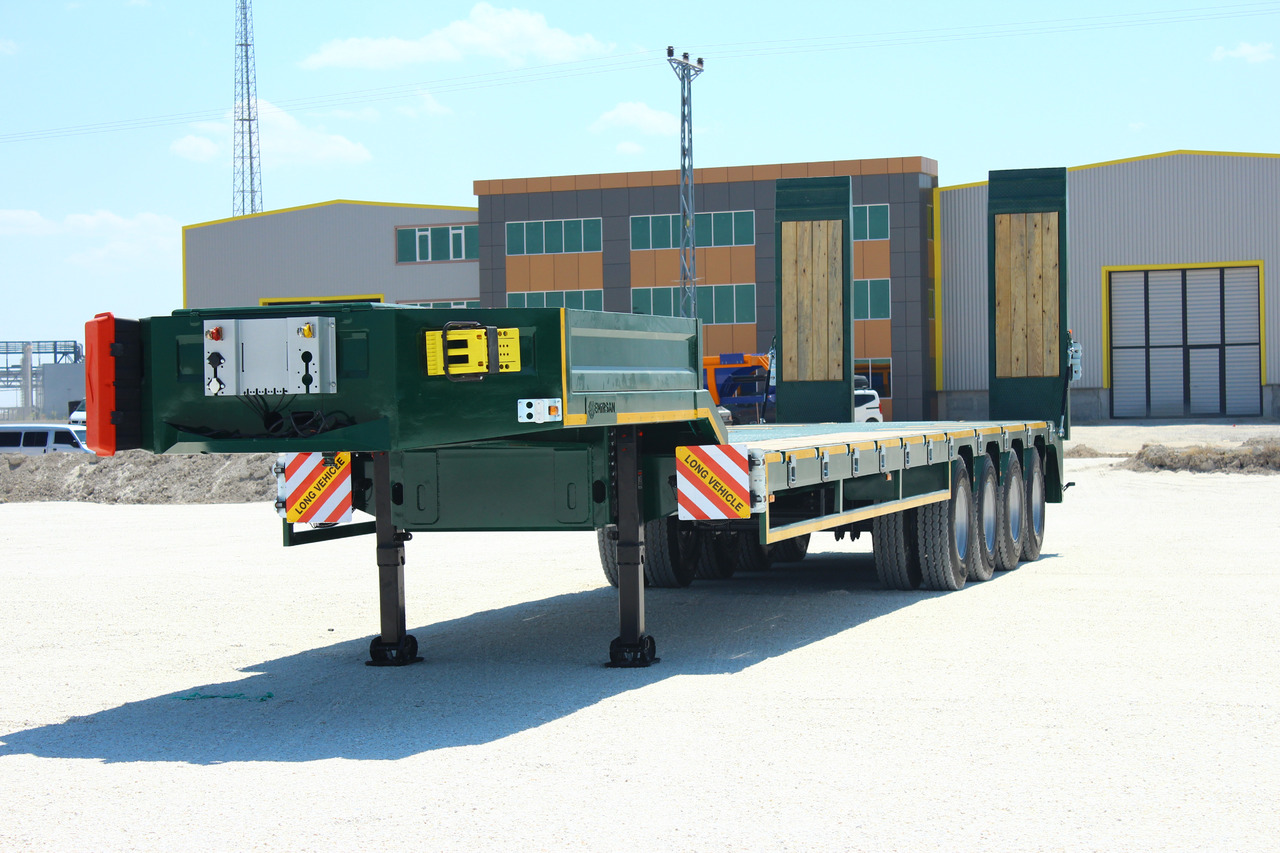 EMIRSAN 72 TONS CAPACITY 4 AXLE LOWBED - Low loader semi-trailer: picture 1