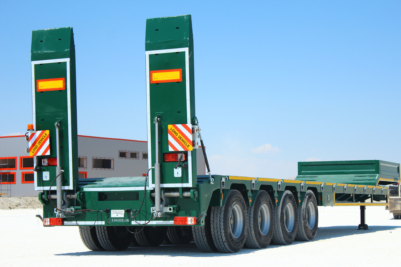 EMIRSAN 72 TONS CAPACITY 4 AXLE LOWBED - Low loader semi-trailer: picture 2