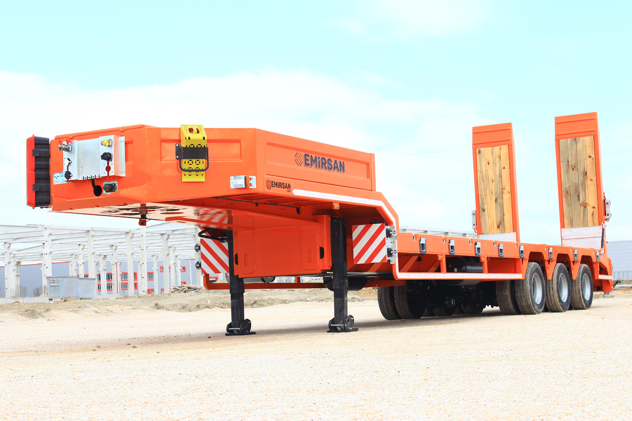 EMIRSAN Immediate Delivery From Stock - 3 Axle 60 Tons Capacity Lowbed - Low loader semi-trailer: picture 1