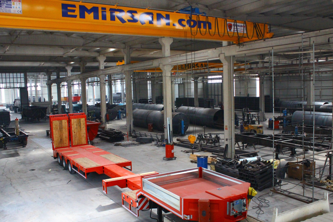 EMIRSAN Immediate Delivery From Stock - 3 Axle 60 Tons Capacity Lowbed - Low loader semi-trailer: picture 2