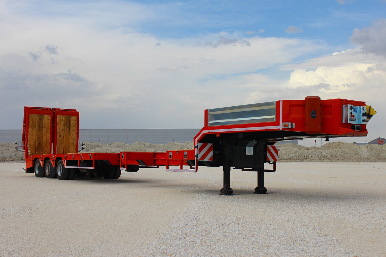 EMIRSAN Immediate Delivery From Stock - 3 Axle 60 Tons Capacity Lowbed - Low loader semi-trailer: picture 3