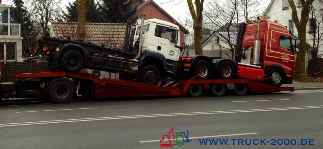 Estepe 3 Achs LKW-Baumaschinen Tieflader 41t.zGG - Low loader semi-trailer: picture 2