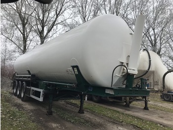 Tank semi-trailer for transportation of bulk materials FELDBINDER KIP60.3 60 m3 tipper silo: picture 1