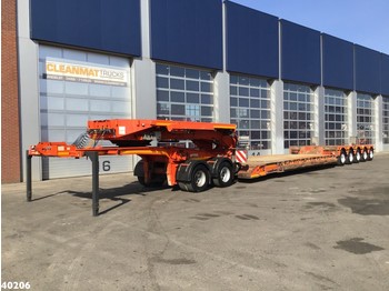 Low loader semi-trailer Faymonville 5-assige Euro dieplader + 2-assige Dolly Extendable Steering: picture 1