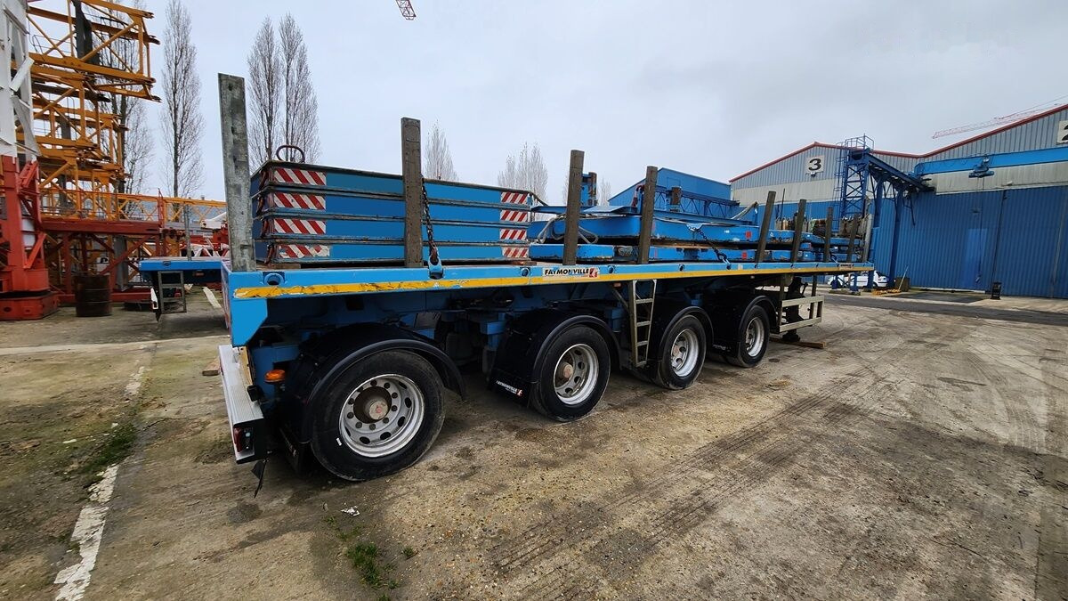 Faymonville SPZ 4 plateau - Low loader semi-trailer: picture 4