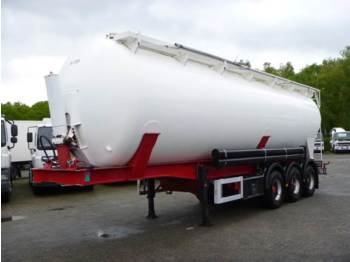 Tank semi-trailer for transportation of flour Feldbinder Bulk tank alu 48 m3 (tipping): picture 1