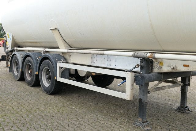 Feldbinder KIPPSILO  57.3, 5x Domdeckel, BPW, Luftfederung  - Silo semi-trailer: picture 4
