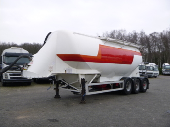 Tank semi-trailer for transportation of flour Feldbinder Powder tank alu 38 m3 / 1 comp: picture 1