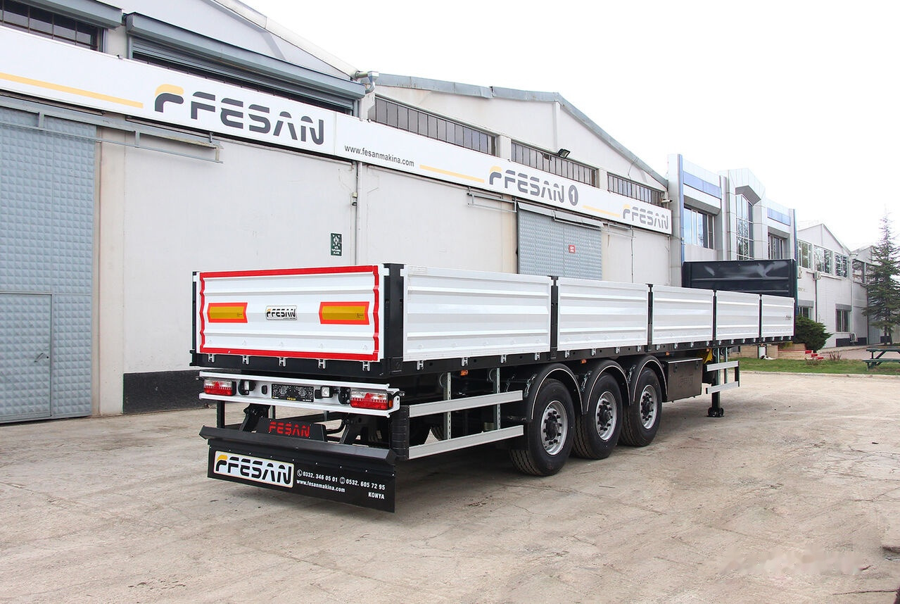 Fesan GENERAL CARGO WITH SIDE COVER FE-KAP-02 - Dropside/ Flatbed semi-trailer: picture 1