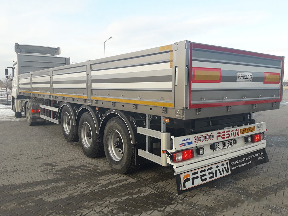 Fesan GENERAL CARGO WITH SIDE COVER FE-KAP-02 - Dropside/ Flatbed semi-trailer: picture 4