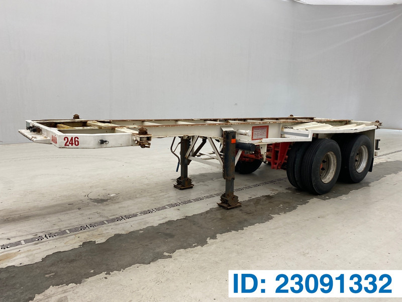 Flandria Skelet 20 ft - Container transporter/ Swap body semi-trailer: picture 1