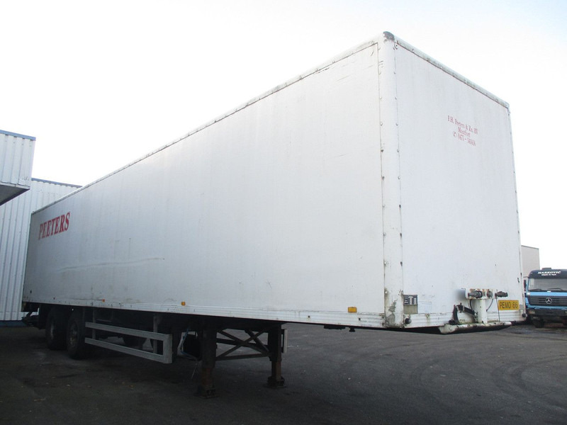 Floor FLO 12 202A , 2 BPW Axle , Drum Brakes , Air Suspension - Closed box semi-trailer: picture 4