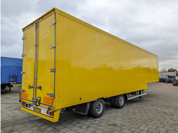 Floor FLO-2-101 - Gesloten Semi-Dieplader 12.5m - ALU Opbouw - Stuur-As - HH vloer 10/2024APK (O1711) - Low loader semi-trailer: picture 1