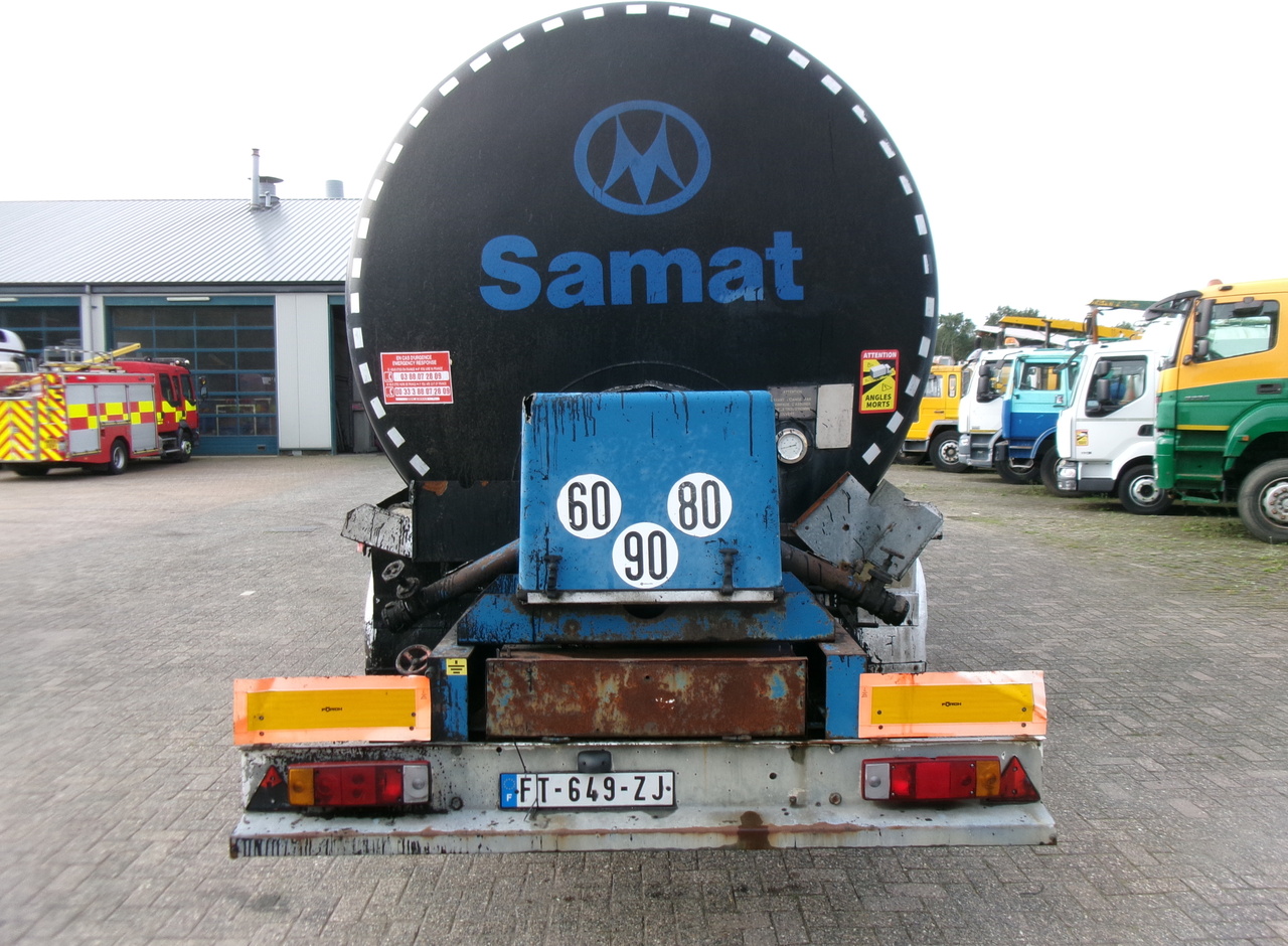 Tank semi-trailer for transportation of bitumen Fruehauf Bitumen tank inox 31 m3 / 1 comp + mixer & engine: picture 5