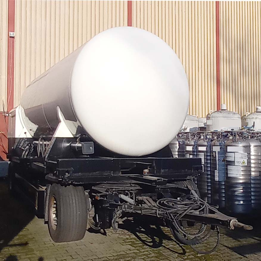 GOFA Tank trailer for oxygen, nitrogen, argon, gas, cryogenic - Tank semi-trailer: picture 1